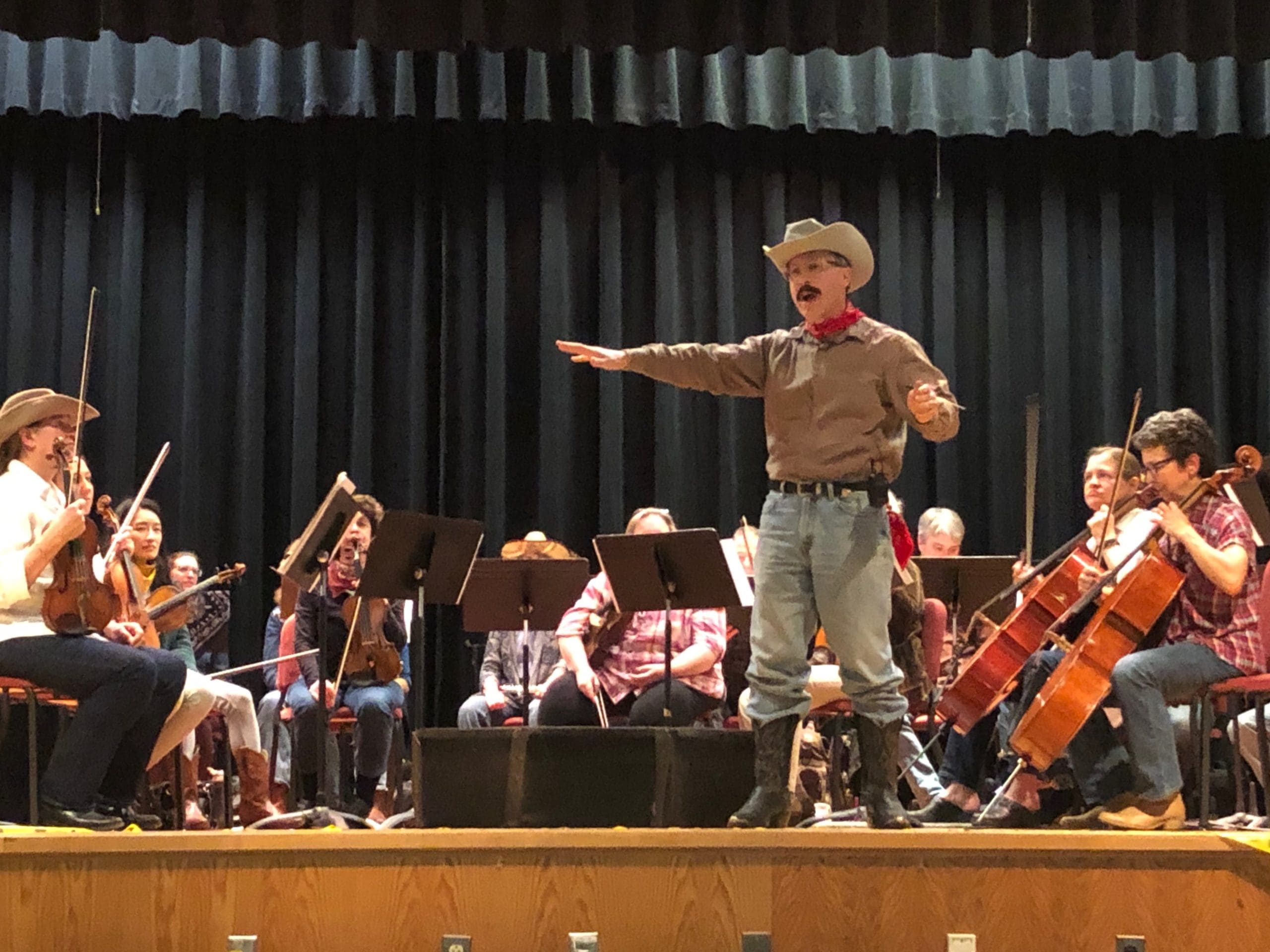 cowboy dave and orchestra