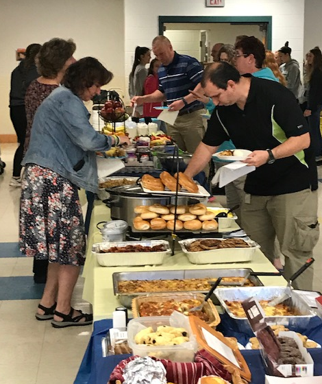 Staff Appreciation Breakfast Held at High School