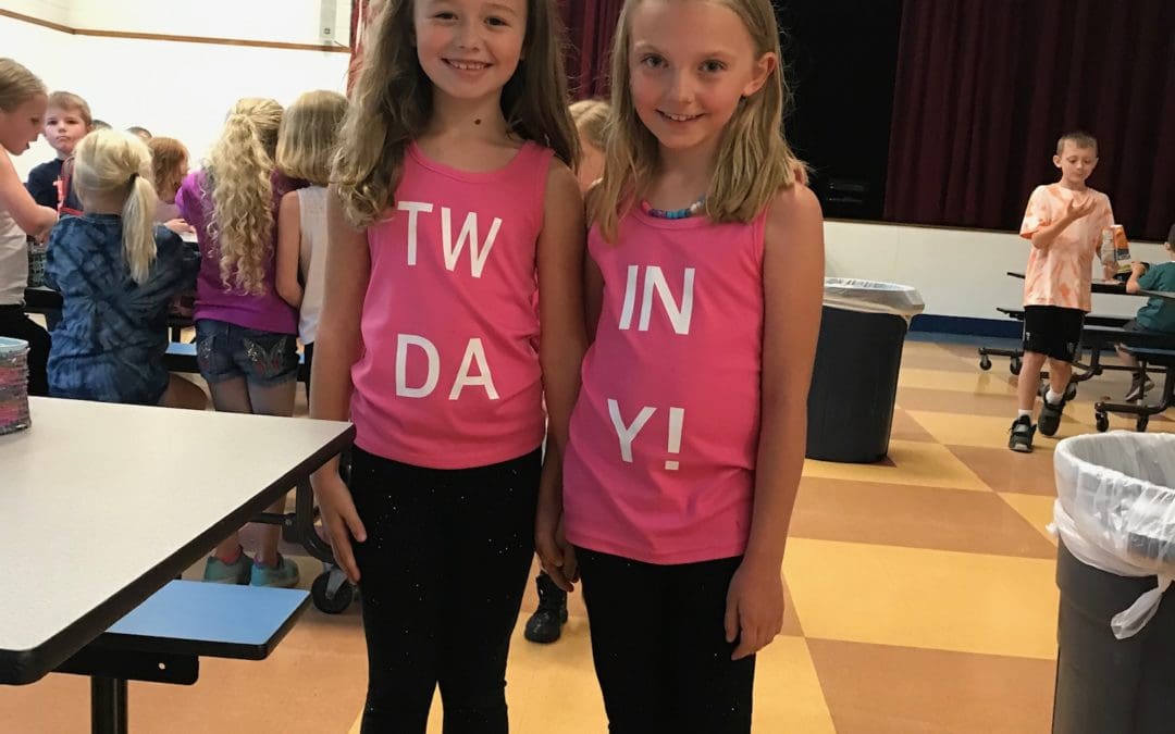 twin students