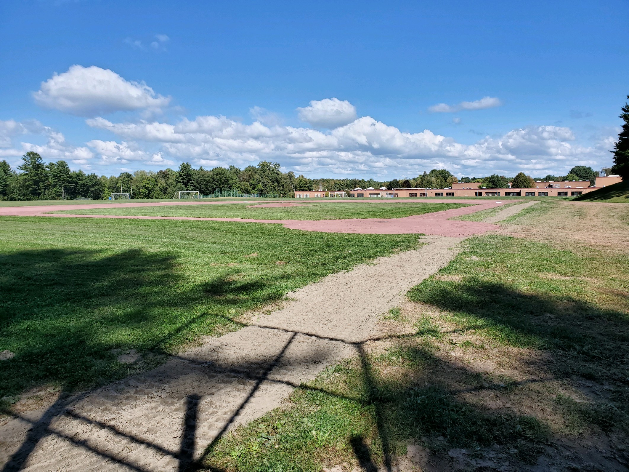 modified baseball field