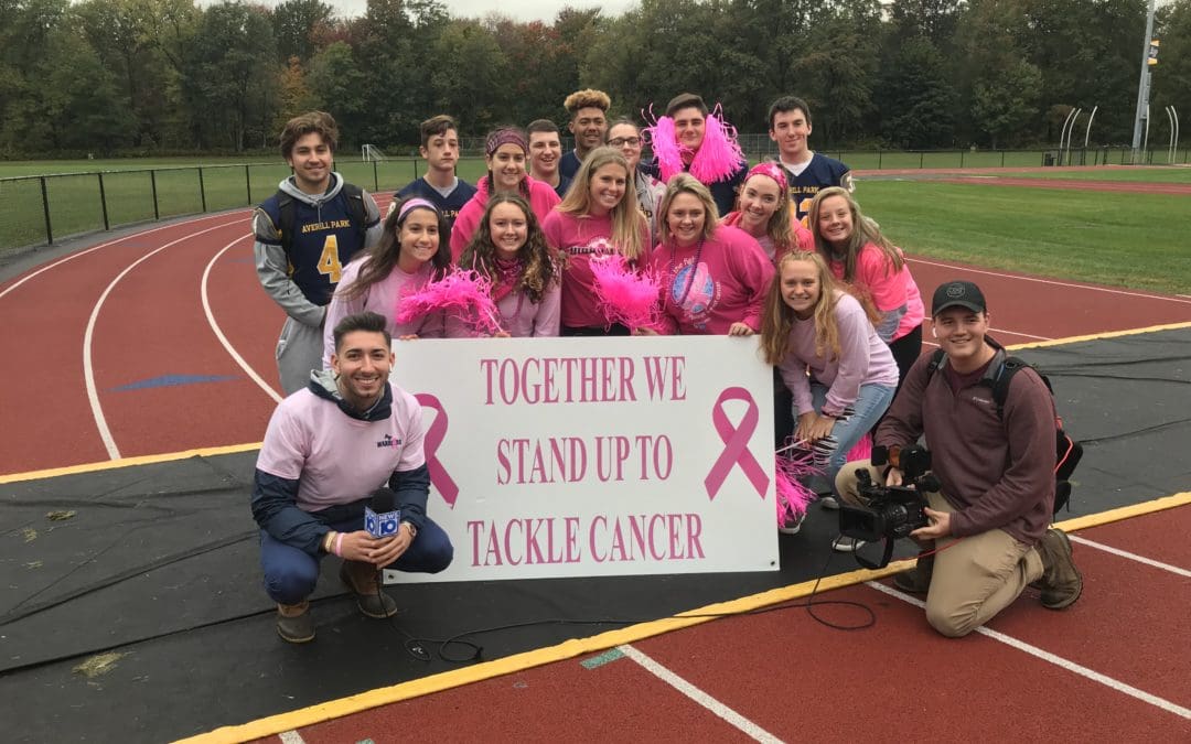 News 10 Visits APHS, Features Big Game and Go Pink Day