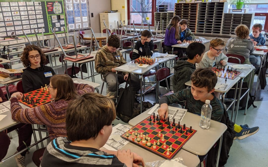 New Chess Club Begins at AMS