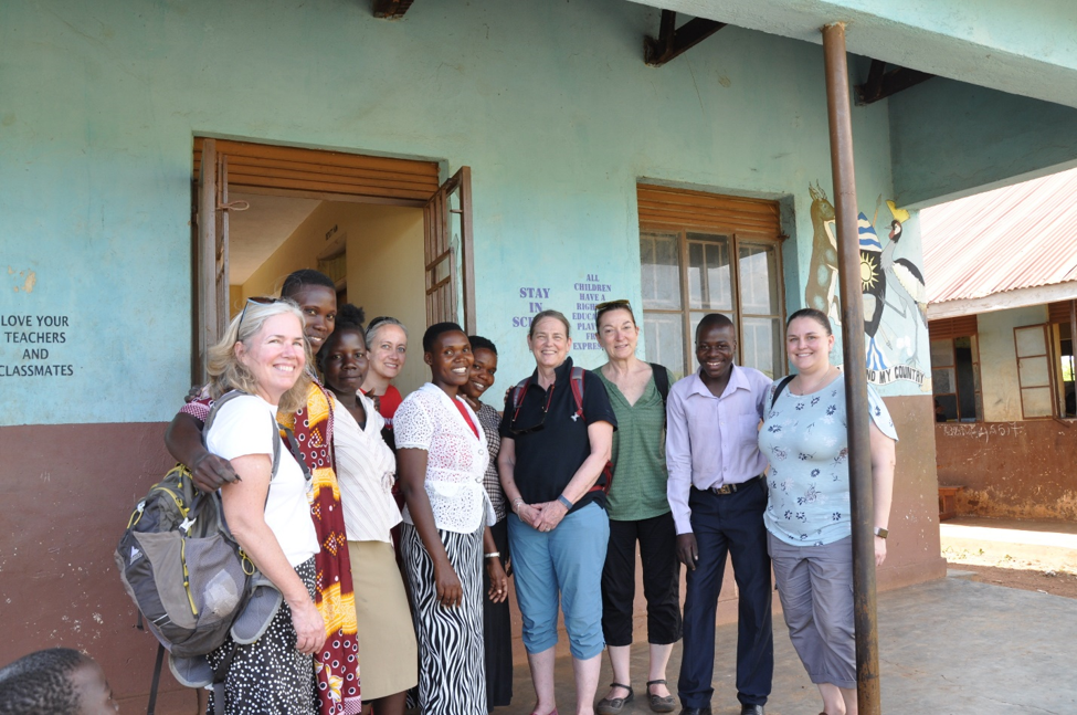 Ms. Freeman Visits Uganda, Presents to Teachers