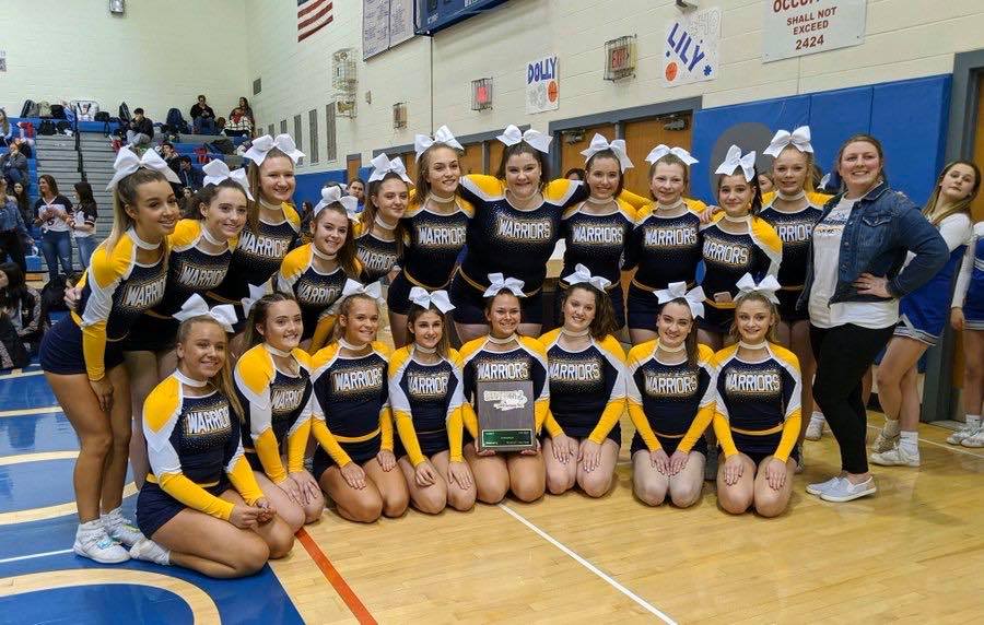 Cheer Team Wins Section 2, Division 2 Championship