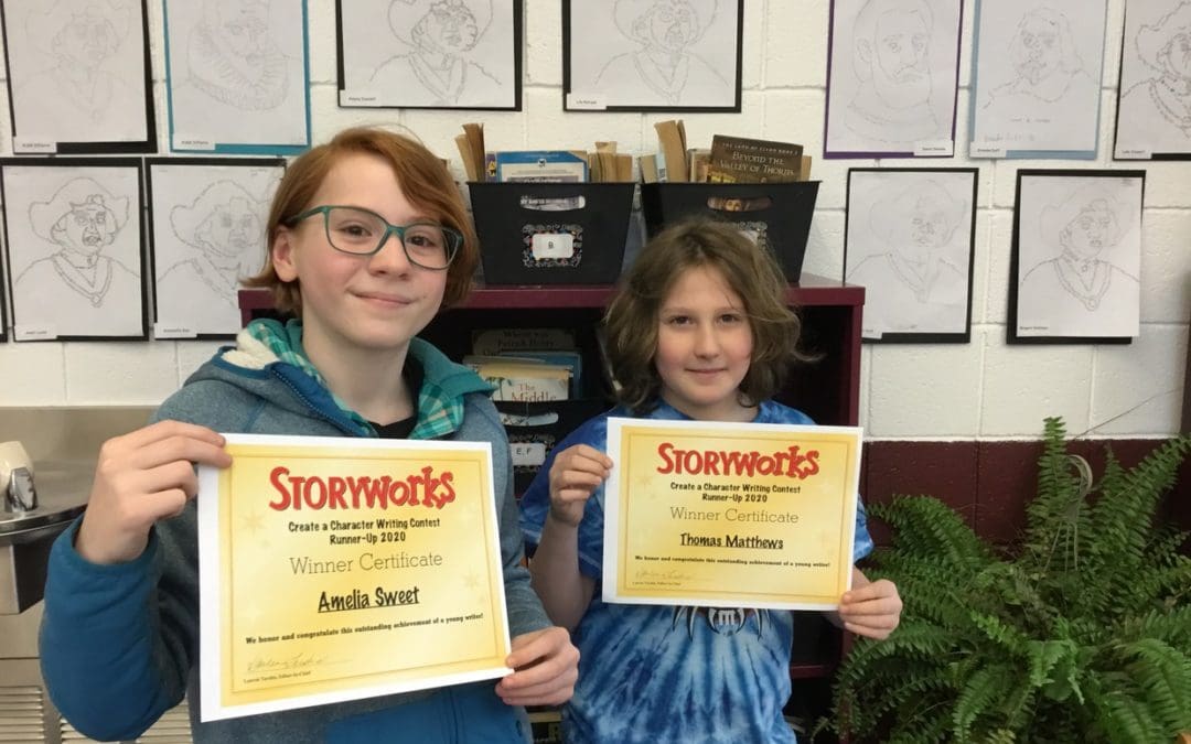 Thomas Matthews, Amelia Sweet Runners-Up in Storyworks Competition