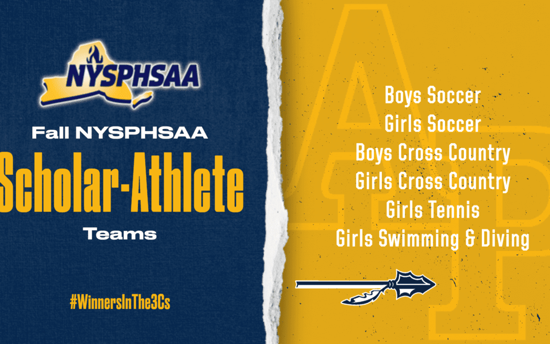 6 Teams Receive NYSPHSAA Scholar-Athlete Recognition