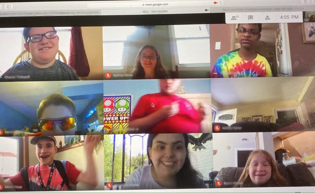 Best Buddies Conducts Virtual Science Experiment