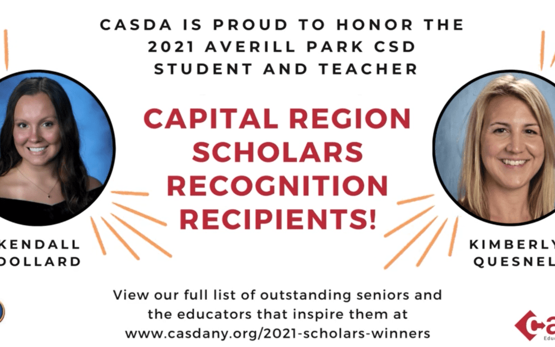 2 Students, 2 Teachers Honored by CASDA