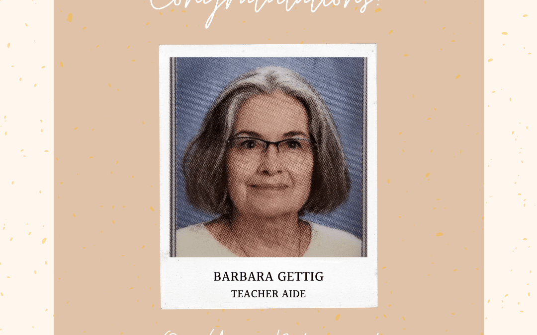 Barbara Gettig Retiring After 20 Years