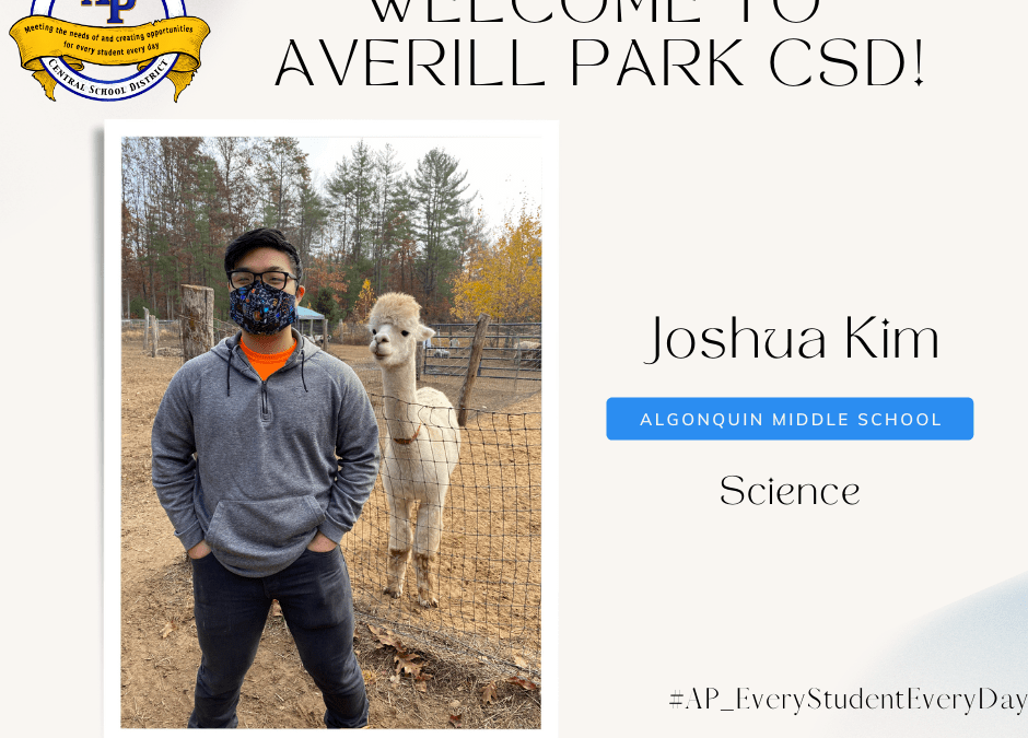 New Hire Profile: Joshua Kim