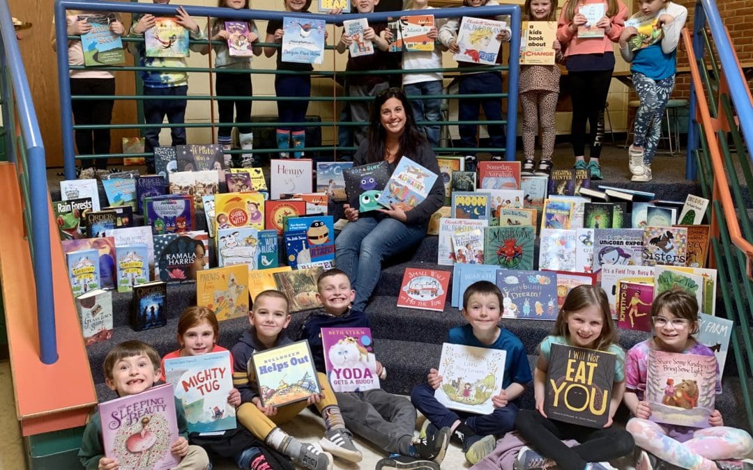 Ms. Zalucky Wins 100 New Books for WSL