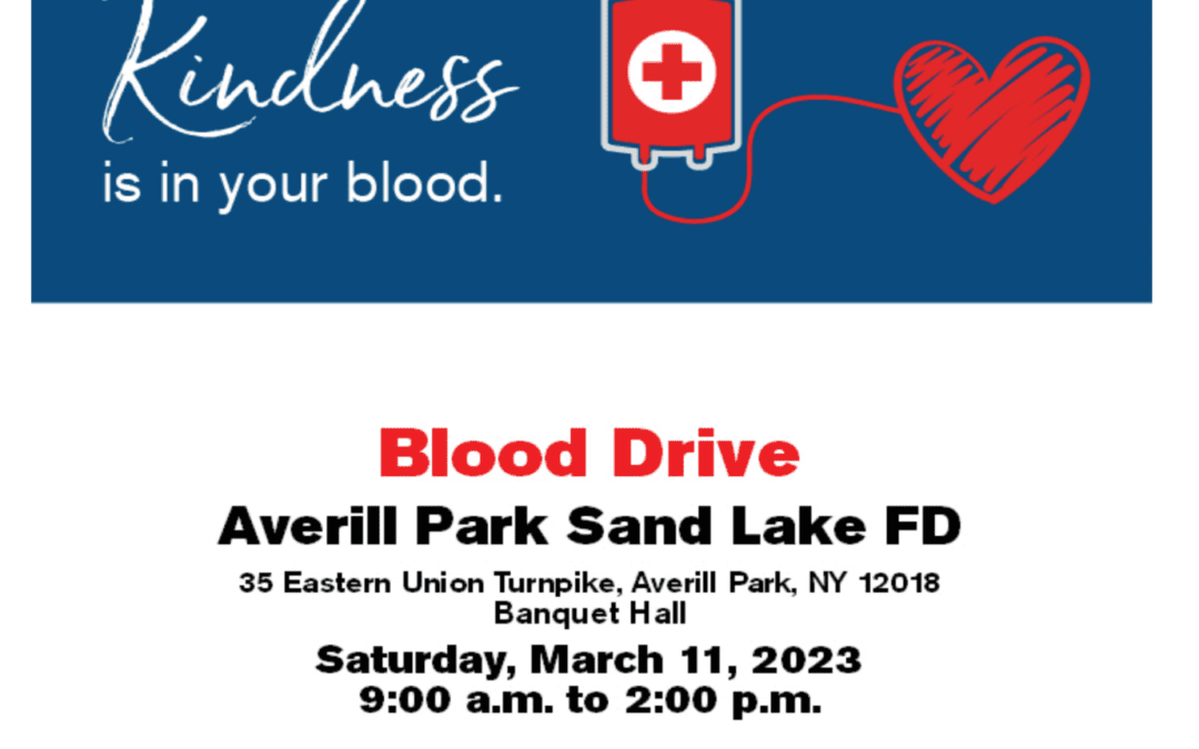 MHSL to Hold Blood Drive on March 11